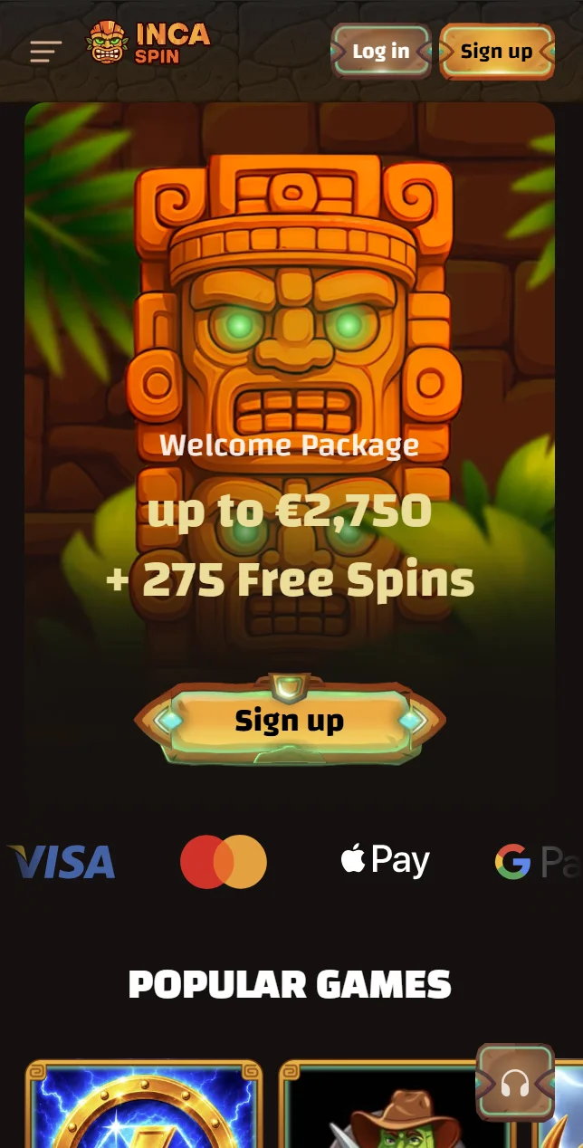 De Incaspin Casino App